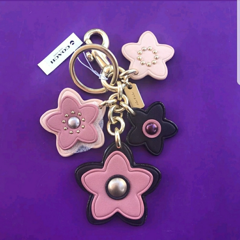 🍭Coach Wildflower Fob/Bag Charm🍭